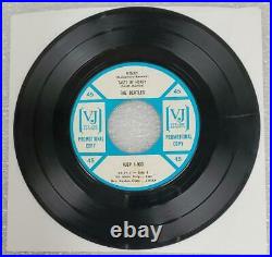 The Beatles 4 Song Vee-jay Promo 7 Vinyl 45 Record March 1964 Rare! Vg+ Cond
