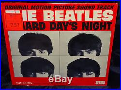 The Beatles A HARD DAY'S NIGHT SEALED USA 1964 ORIG. MONO VINYL LP With NO BARCODE