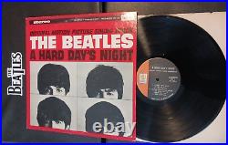 The Beatles A HARD DAY'S NIGHT STEREO UAS 6366 WEDGE LABEL MEGA RARE EX