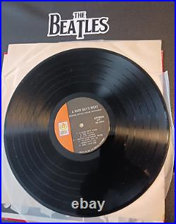 The Beatles A HARD DAY'S NIGHT STEREO UAS 6366 WEDGE LABEL MEGA RARE EX