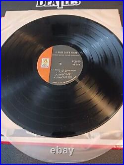 The Beatles A HARD DAY'S NIGHT STEREO UAS 6366 WEDGE LABEL MEGA RARE EX