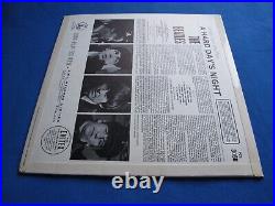 The Beatles A HARD DAYS NIGHT 1964 UK Y&B Stereo LP MT Tax Code'EXCELLENT