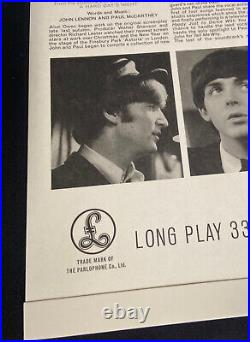The Beatles A HARD DAYS NIGHT Audiophile MONO 180g Vinyl 2014 RARE UK Import NM
