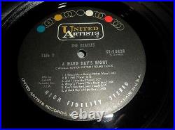 The Beatles A HARD DAYS NIGHT Movie Soundtrack LP Record Club Edition ST-90828