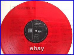 The Beatles A HARD DAYS NIGHT withRED OBI 1986 UK CUTTING JAPAN LIMITED MONO RED