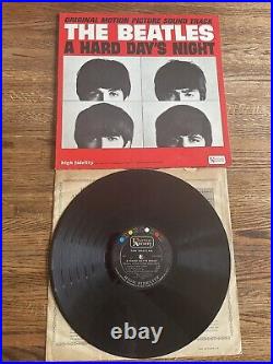 The Beatles A Hard Day's Night 1964 US 12 vinyl LP first pressing MONO