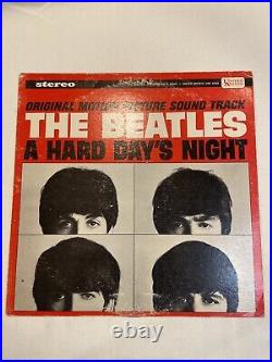 The Beatles A Hard Day's Night LP Vinyl 1964 1st Cal Pressing UAS 6366 Liberty