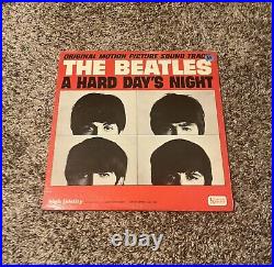 The Beatles A Hard Days Night 1st Press MONO Vinyl 1964 Rare DOUBLE Misprint