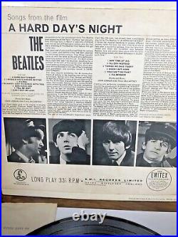 The Beatles A Hard Days Night Early Original 1964 First Vinyl Pressing Ex