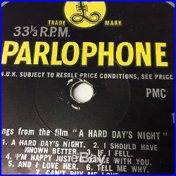 The Beatles'A Hard Days Night' Very Rare, Unusual Labels, 1966 Vinyl LP VG+/VG+