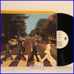 The Beatles ABBEY ROAD MFSL Translucent Vinyl JAPANESE PRESSING Inserts Minty