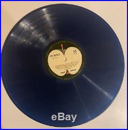 The Beatles Abbey Road Blue Vinyl Edition Bolivian! April 1 (1970)