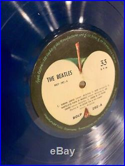 The Beatles Abbey Road Blue Vinyl Edition Bolivian! April 1 (1970)