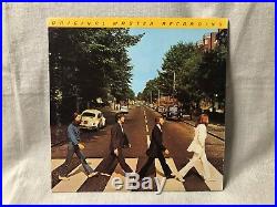 The Beatles Abbey Road LP Vinyl Album Capitol Records MFSL 1-023 EX/EX mofi