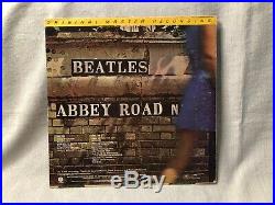 The Beatles Abbey Road LP Vinyl Album Capitol Records MFSL 1-023 EX/VG mofi