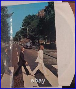 The Beatles Abbey Road RARE 1969 1st Press Apple Vinyl UK plays NM