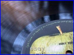 The Beatles Abbey Road RAREST LABEL ERROR LennonMcCartney UK 1969 1st Press LP