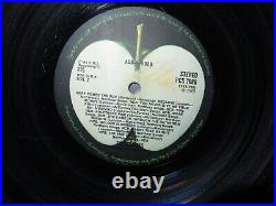 The Beatles Abbey Road UK 1969 LP No Her Majesty Early Label Good+ No Cover