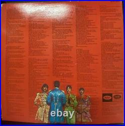 The Beatles Apple LP Record SGT. PEPPER'S LONELY HEARTS CLUB BAND 1973