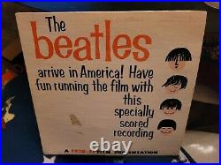 The Beatles Arrive In America 45 Ep Foto-fi Label 64 Rare USA Vinyl John Paul
