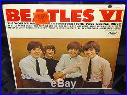 The Beatles Beatles VI SEALED USA 1964 1ST PRESS MONO VINYL LP With NO BARCODE