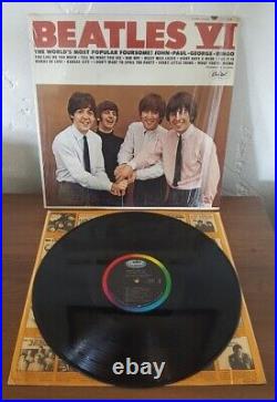 The Beatles Beatles VI T2358 Mono Vinyl Lp First Pressing 1965