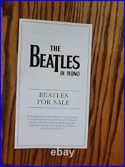 The Beatles Beatles for Sale Mono Vinyl LP 2014 NM OOP
