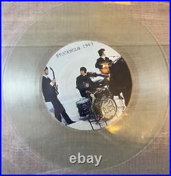 The Beatles Blackpool Stockholm 1965 1963 Clear Vinyl Record LP Rare No Sleeve