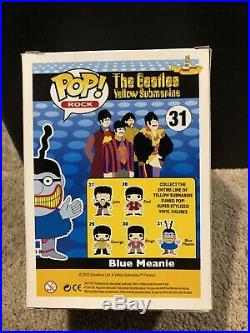 The Beatles Blue Meanie Retired Vaulted Funko Pop #31 Yellow Submarine ECW