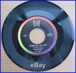 The Beatles Brackets'63 VJ 522 FROM ME TO YOU / Thank You Girl Vinyl 45 rpm