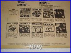 The Beatles Butcher Cover Yesterday and Today Capitol Records LP Mono Rare