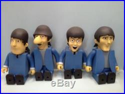 The Beatles Can't Buy Me Love PVC Vinyl 28cm Action Figures 4 in 1 Full Set