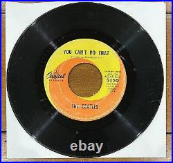 The Beatles-Can't Buy Me Love / You Can't Do That -Vinyl 45 withPicture Sleeve