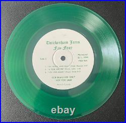 The Beatles Canada EP PRO 909 TWICKENHAM JAMS Green Vinyl WithPicture Sleeve