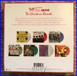 The Beatles Christmas Records Sealed Box Set 7 Vinyl Rare Oop Paul Mccartney