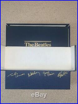 The Beatles Collection Blue Box Vinyl With All INSERTS Good Condition