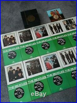 The Beatles Collection Vinyl Box Set 25 x 7'' Inch Singles Inc Sgt Peppers