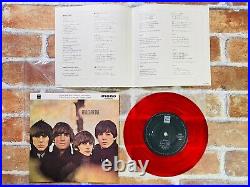 The Beatles E. P. Collection Box EP Vinyl Record Red Wax Japan Rare Sticker Fast