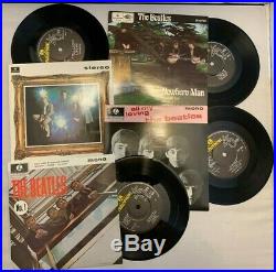 The Beatles EP Collection BEP14 Blue Box 1981 UK Edition Vinyl 15X 45 RPM