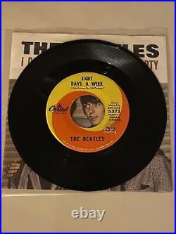 The Beatles Eight Days A Week 45rpm Vinyl