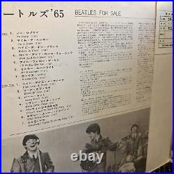 The Beatles FOR SALE withOBI JAPAN GATEFOLD ODEON OP-8442 RED VINYL VG+ With Inner