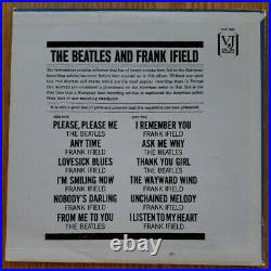 The Beatles & Frank Ifield On Stage Lp Vinyl (reproduction)