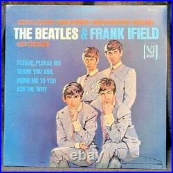 The Beatles & Frank Ifield On Stage US Vee-Jay Records LP Vinyl Portrait Cover