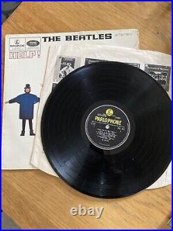 The Beatles Help Mint UK 1965 1st Press Stereo Vinyl LP YEX 168-1 Matrix