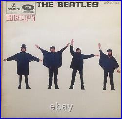 The Beatles Help Original 1965 Uk Parlophone Stereo Vinyl Lp Pcs 3071 Ex / Ex