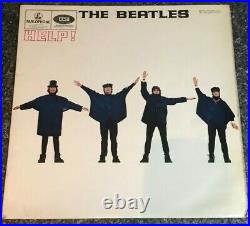 The Beatles Help Parlophone PMC 1255 1965 1st UK Mono Vinyl Press EX/EX