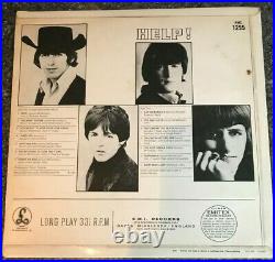 The Beatles Help Parlophone PMC 1255 1965 1st UK Mono Vinyl Press EX/EX