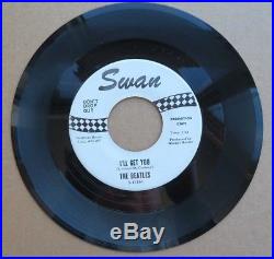 The Beatles I'll Get You Ultra-Rare One-Sided Single 45rpm Vinyl Promo