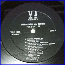 The Beatles/INTRODUCING the BEATLES Vinyl LP by Vee Jay Records VJLP1062