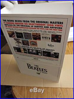 The Beatles In Mono 14 LP vinyl box set 2014 sealed in shipping box Germany